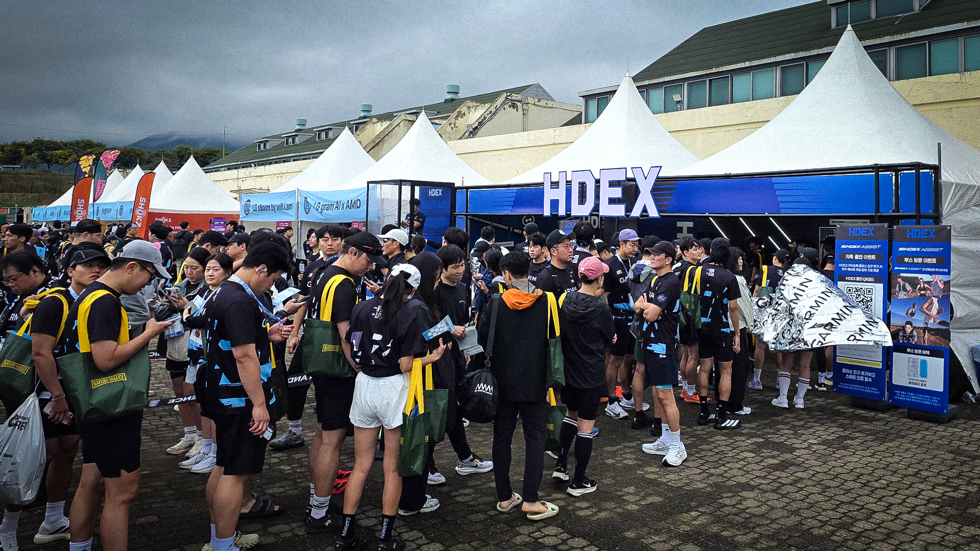 HDEX
가민런
홍보부스